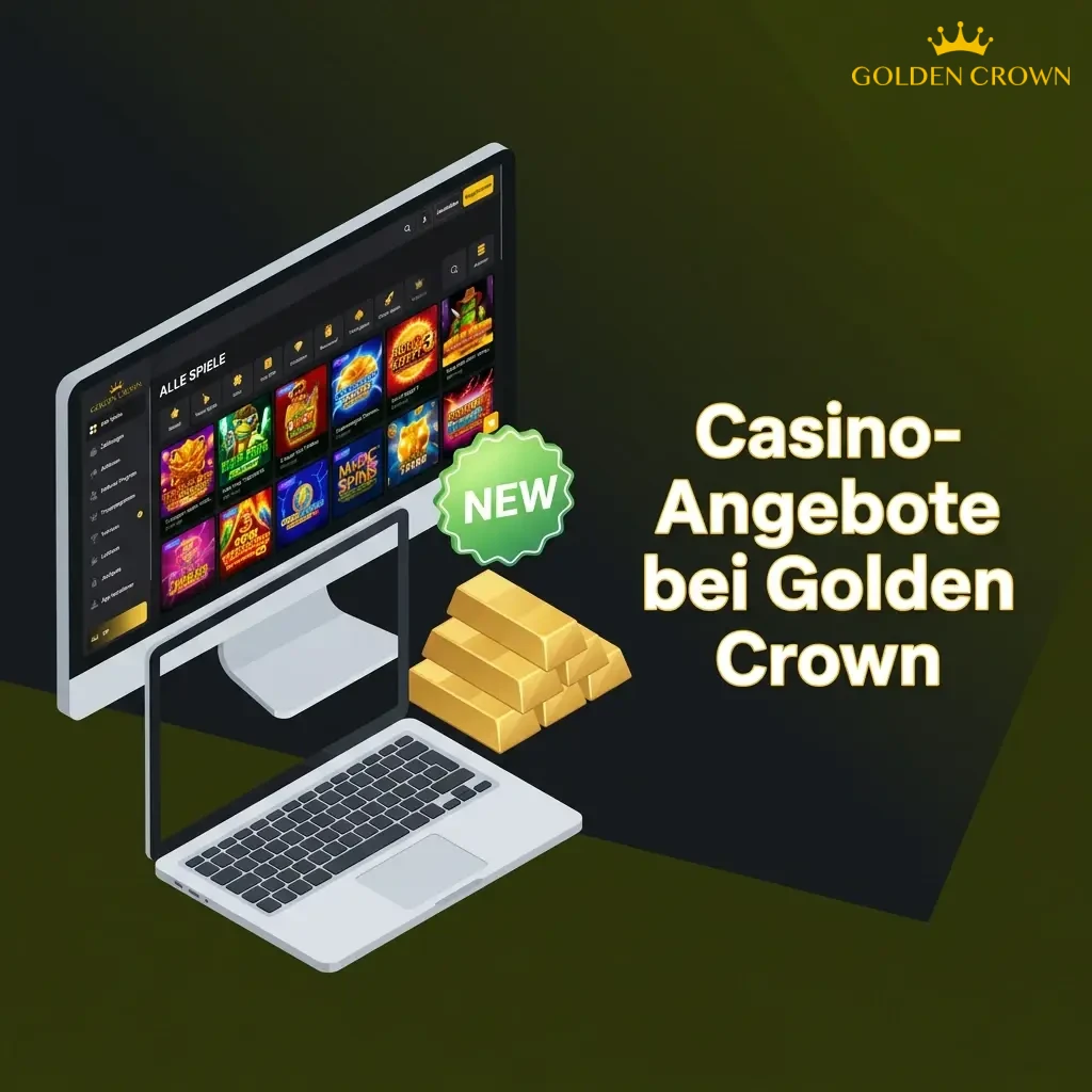 Golden Crown Casino Bonusangebote: Einzahlungsbonus, Cashback, Freispiele und Live-Casino Reload
