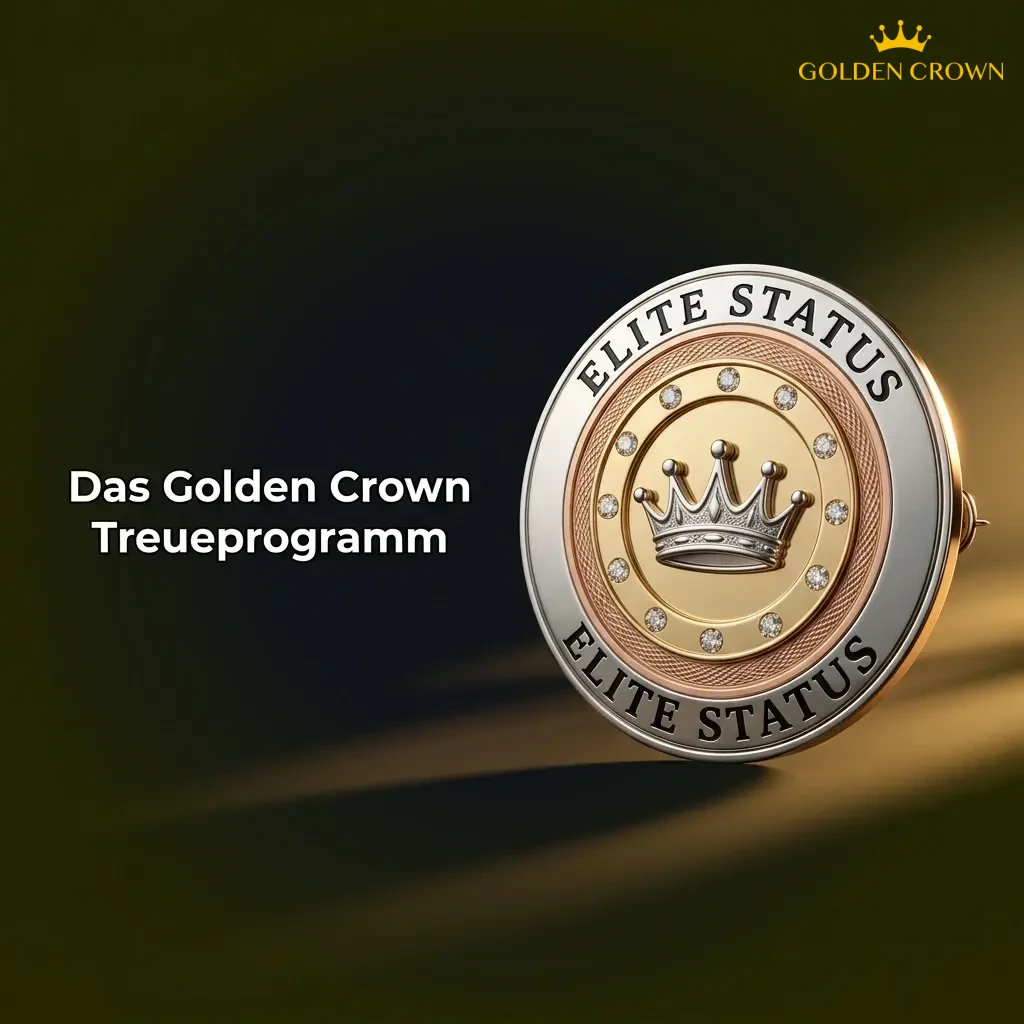Golden Crown VIP loyalty program tiers from Bronze to Diamond with points system and exclusive member benefits