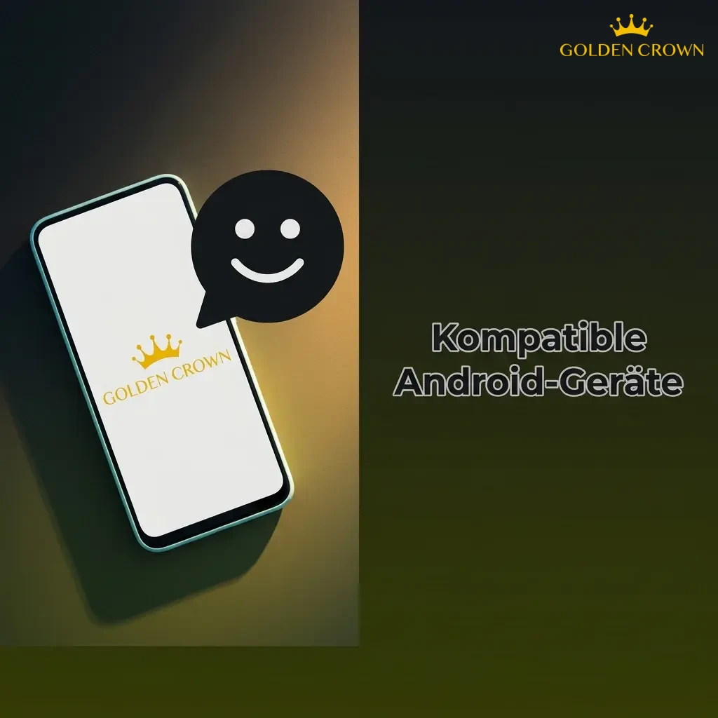 Compatible Android devices for Golden Crown App including Samsung, Google Pixel, Xiaomi, OPPO, OnePlus, Huawei, Sony, Motorola