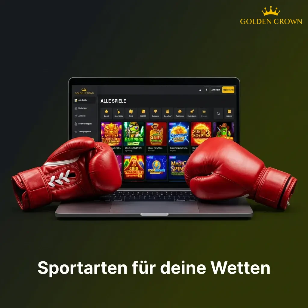 Sports betting options at Golden Crown covering football, tennis, basketball, and ice hockey across 30+ leagues worldwide.