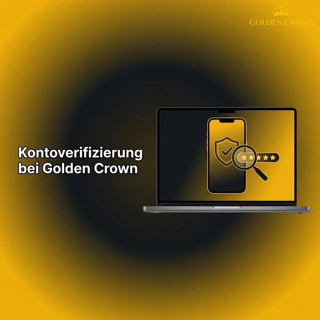 Golden Crown Kontoverifizierung: Ausweisdokument und Adressnachweis hochladen für Kontofreischaltung